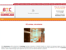 Tablet Screenshot of bt-carrelage.com